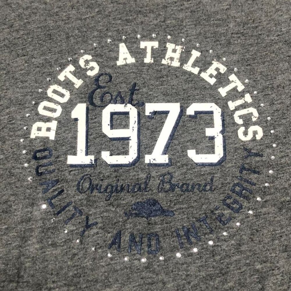 00s Roots Grey Rhinestone Tee - Picture 3 of 6